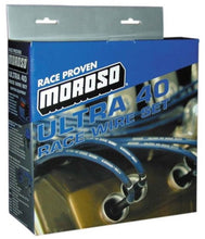 Load image into Gallery viewer, Moroso Chevrolet Big Block Ignition Wire Set - Ultra 40 - Unsleeved - Non-HEI - Over Valve - Blue