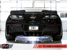 Load image into Gallery viewer, AWE Tuning 14-19 Chevy Corvette C7 Z06/ZR1 Track Edition Axle-Back Exhaust w/Black Tips