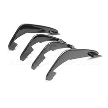 Load image into Gallery viewer, Anderson Composites 20-21 Chevrolet Corvette C8 Stingray Carbon Fiber Rear Diffuser Fins (Set of 4)