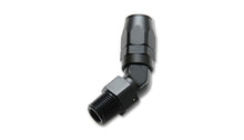 Load image into Gallery viewer, Vibrant -6AN Male NPT 45Degree Hose End Fitting - 3/8 NPT