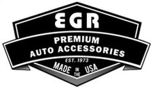 Load image into Gallery viewer, EGR 2019 Chevy 1500 Double Cab Tape-On Window Visors - Set of 4 Dark Smoke