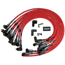 Load image into Gallery viewer, Moroso Chevrolet Small Block Ignition Wire Set - Ultra 40 - Unsleeved - Non-HEI - Over Valve - Red