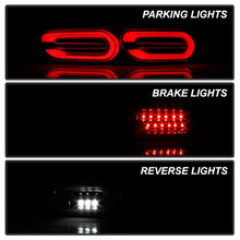 Load image into Gallery viewer, Spyder Chevy Camaro 16-18 Halogen LED Tail Lights Black ALT-YD-CCAM16HAL-SEQ-BK