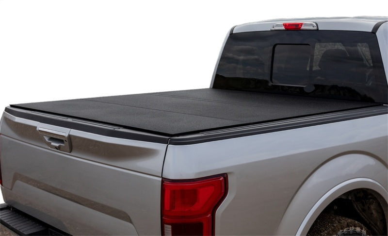 Access LOMAX Folding Hard Cover 04-21+ Ford F-150 6ft 6in (no 04 Heritage/Flareside) Black Urethane