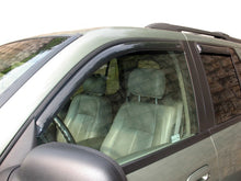 Load image into Gallery viewer, AVS 02-09 Chevy Trailblazer Ventvisor In-Channel Front &amp; Rear Window Deflectors 4pc - Smoke