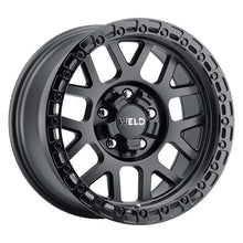 Load image into Gallery viewer, Weld Off-Road W104 17X9.0 Cinch 6X135 6X139.7 ET-12 BS4.50 Satin Black Gloss Black 106.1