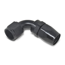 Load image into Gallery viewer, Russell Performance -16 AN Black 90 Degree Full Flow Hose End