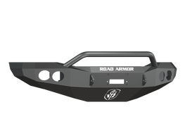 Road Armor 06-09 Dodge 2500 Stealth Front Winch Bumper w/Pre-Runner Guard - Tex Blk