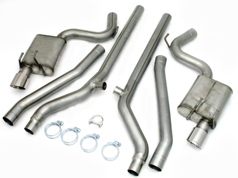 JBA 10-14 Chevrolet Camaro 6.2L 409SS Dual Rear Exit Cat-Back Exhaust