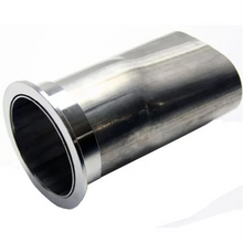 Load image into Gallery viewer, Granatelli 3.0in Round to 3.0in Oval Exhaust Adapter w/V-Band