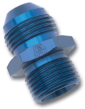 Load image into Gallery viewer, Russell Performance -12 AN Flare to 20mm x 1.5 Metric Thread Adapter (Blue)