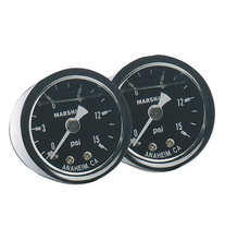 Load image into Gallery viewer, Fragola Fuel Pressure Gauge 0-15 PSI Dry