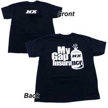 Load image into Gallery viewer, Nitrous Express Gap Insurance T-Shirt 3XL - Black