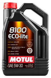 Motul 5L Synthetic Engine Oil 8100 5W30 ECO-LITE