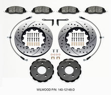 Load image into Gallery viewer, Wilwood Pro-Matrix Front Kit Drilled 05-12 Mustang GT (2pc Hat/Rtr)