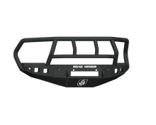 Load image into Gallery viewer, Road Armor 16-18 Ram 2500 Stealth Front Bumper w/Titan II Guard/6 Sensor Holes - Tex Blk