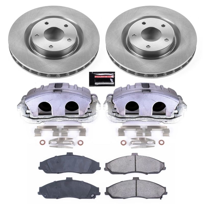 Power Stop 05-13 Chevrolet Corvette Front Autospecialty Brake Kit w/Calipers