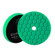 Load image into Gallery viewer, Chemical Guys Hex-Logic Quantum Heavy Polishing Pad - Green - 6.5in