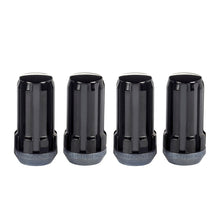 Load image into Gallery viewer, McGard SplineDrive Lug Nut (Cone Seat) 1/2-20 / 1.60in. Length (4-Pack) - Black (Req. Tool)