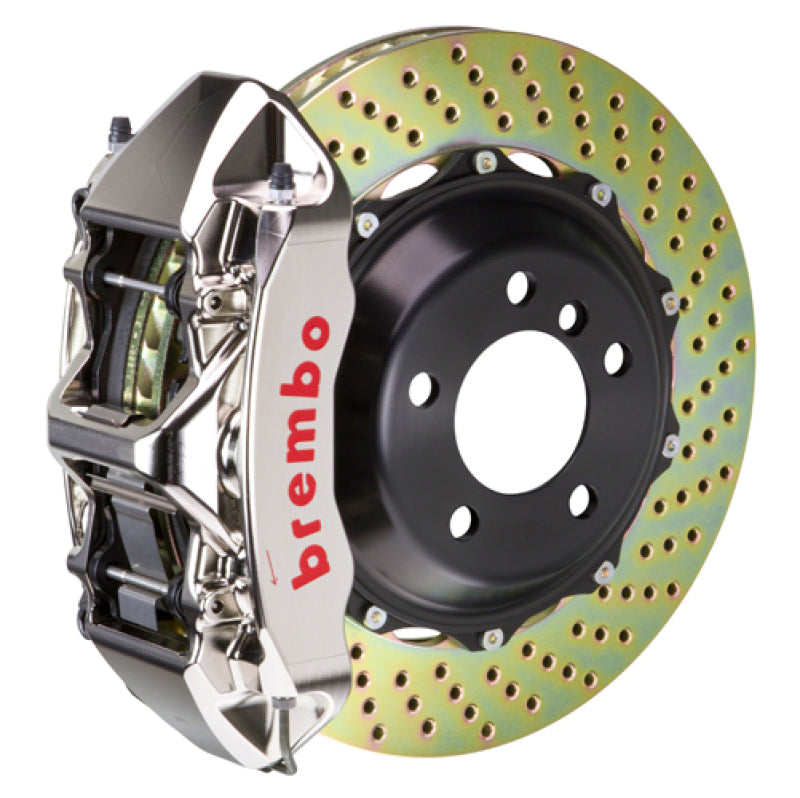 Brembo 09-11 997.2 C4 (Excl PCCB) Fr GTR BBK 6Pis Billet 380x32 2pc Rotor Drilled-Nickel