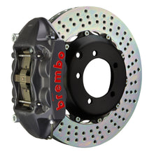 Load image into Gallery viewer, Brembo 16+ Miata MX-5 (ND) Front GTS BBK 4 Piston Cast 328x28 2pc Rotor Drilled-Black HA