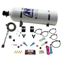 Load image into Gallery viewer, Nitrous Express GM EFI Dual Nozzle Nitrous Kit (100-300HP) w/15lb Bottle