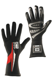 OMP Os 60 Gloves Black/White M (Fia/Sfi)