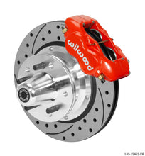 Load image into Gallery viewer, Wilwood Forged Dynalite Pro Series Front Brake Kit Red Caliper 11.00in SRP Drilled &amp; Slotted Rotor