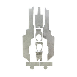 DEI 19-22 Polaris RZR XP 4 1000/RZR XP 4 Turbo/RZR Turbo 4 S Center Console Heat Control Kit