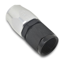 Load image into Gallery viewer, Russell Performance -12 AN Black/Silver Straight Full Flow Hose End