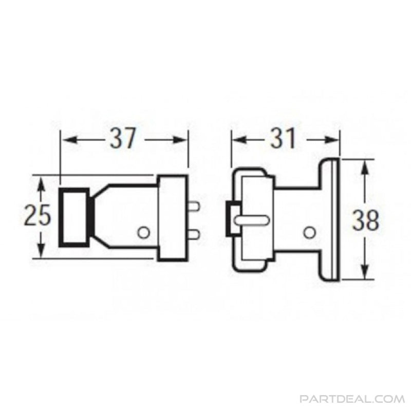 Hella Plug / Socket 3Pole