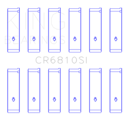 King Chrysler 215 (Size .026) Connecting Rod Bearings (Set of 6)