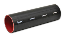 Load image into Gallery viewer, Vibrant Silicone Straight Hose Coupler 2.375in ID x 12.00in Long - Gloss Black