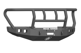 Road Armor 17-20 Ford F-250 Stealth Wide Fender Front Winch Bumper w/Titan II Guard - Tex Blk