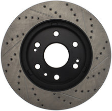 Load image into Gallery viewer, StopTech 05-10 GMC Sierra 1500 (w Rear Drum) / 07-09 GMC Yukon Front Right Slotted &amp; Drilled Rotor