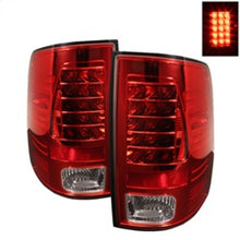 Load image into Gallery viewer, Spyder Dodge Ram 1500 09-14 LED Tail Lights Incandescen- Red Clear ALT-YD-DRAM09-LED-RC