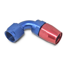 Load image into Gallery viewer, Russell Performance -10 AN Red/Blue 90 Degree Full Flow Hose End