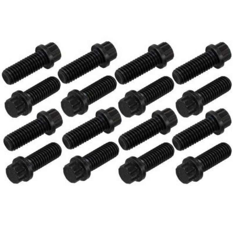 Moroso GM BBC/SBC 3/8in-16 1in Long 12pt Header Bolts