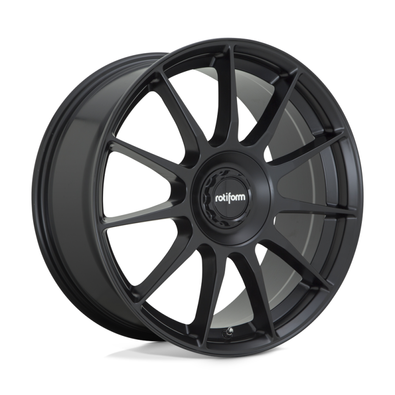 Rotiform R168 DTM Wheel 19x8.5 5x112/5x120 35 Offset Concial Seats - Satin Black