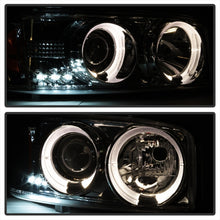 Load image into Gallery viewer, Spyder GMC Sierra 1500/2500/3500 99-06 Projector Headlights LED Halo LED Smoke PRO-YD-CDE00-HL-SMC