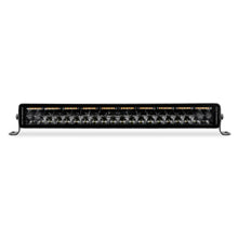 Load image into Gallery viewer, Go Rhino Xplor Blackout Combo Series Dbl Row LED Light Bar w/Amber (Side/Track Mount) 21.5in. - Blk