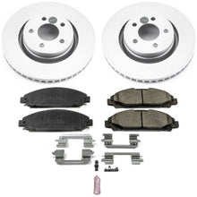 Load image into Gallery viewer, Power Stop 15-19 Ford Mustang Front Z17 Evolution Geomet Coated Brake Kit