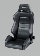 Load image into Gallery viewer, Recaro Speed Seat - Black Vinyl/Saturn Black/Black AM Vinyl w/Silver Logo