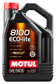 Motul 5L Synthetic Engine Oil 8100 5W30 ECO-LITE
