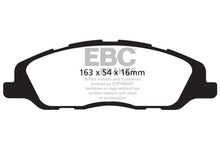 Load image into Gallery viewer, EBC 13-14 Ford Mustang 3.7 (A/T+Performance Pkg) Greenstuff Front Brake Pads