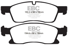 Load image into Gallery viewer, EBC 11+ Dodge Durango 3.6 Greenstuff Front Brake Pads