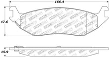 Load image into Gallery viewer, StopTech 02-17 Dodge Ram 1500 Street Performance Rear Brake Pads