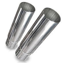 Load image into Gallery viewer, Stainless Works Straight Cut Exhaust Tips-2 1/2in ID Inlet 2 1/2in body