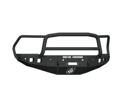 Road Armor 16-18 Ram 2500 Stealth Front Winch Bumper w/Lonestar Guard/6 Sensor Holes - Tex Blk