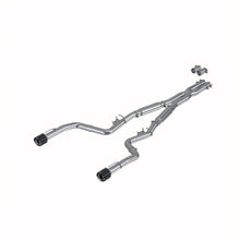 Load image into Gallery viewer, MBRP 17-21 Charger 5.7/6.1/6.4L 3in Dual Rear Exit SS Catback Exhaust w/ Carbon Fiber Tips